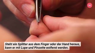 Splitter entfernen