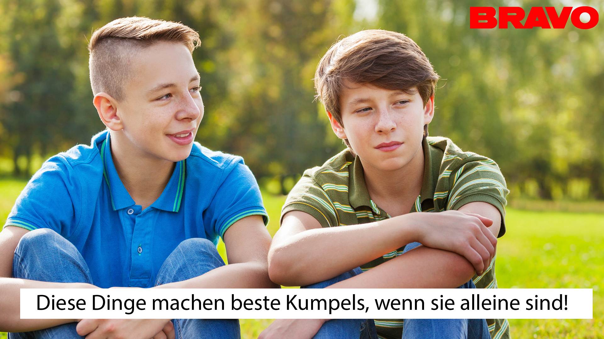 Diese Dinge machen (einige) beste Kumpels heimlich, wenn sie alleine sind!