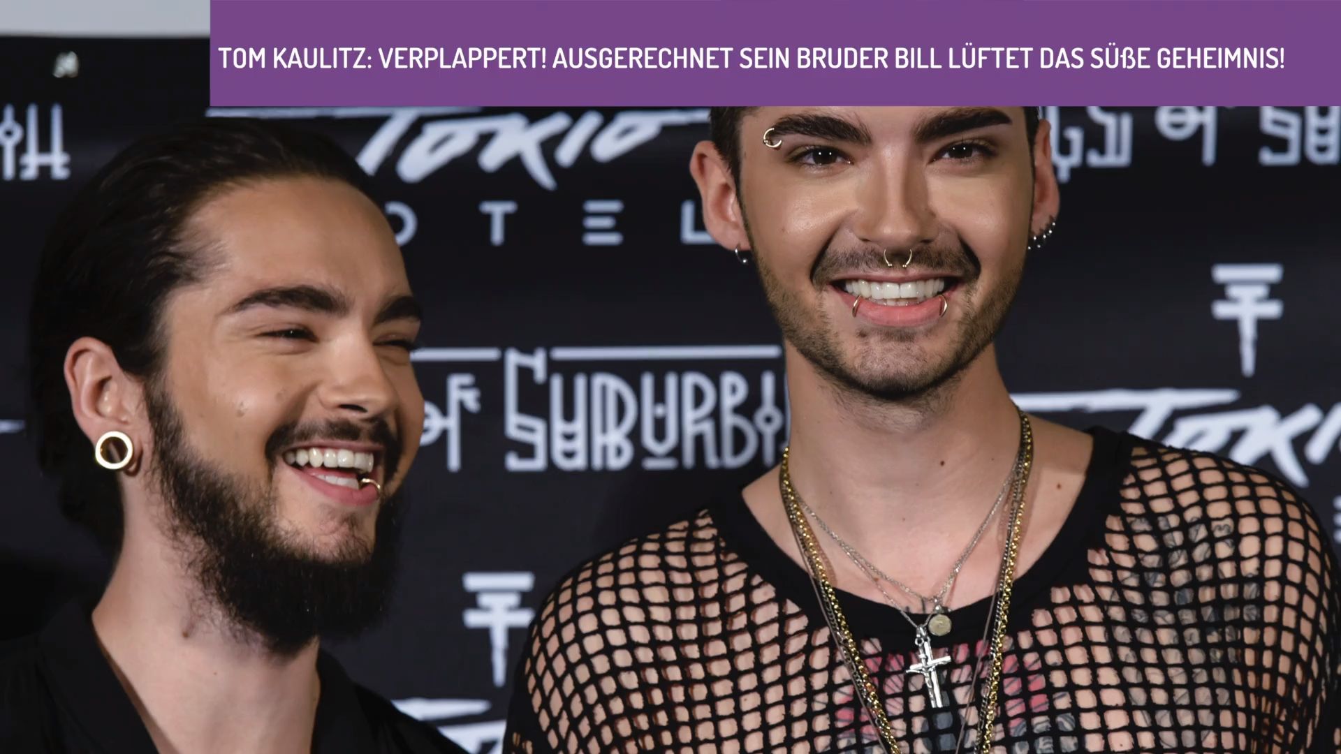 Tom Kaulitz: Verplappert! Ausgerechnet sein Bruder Bill lüftet das süße  Geheimnis!