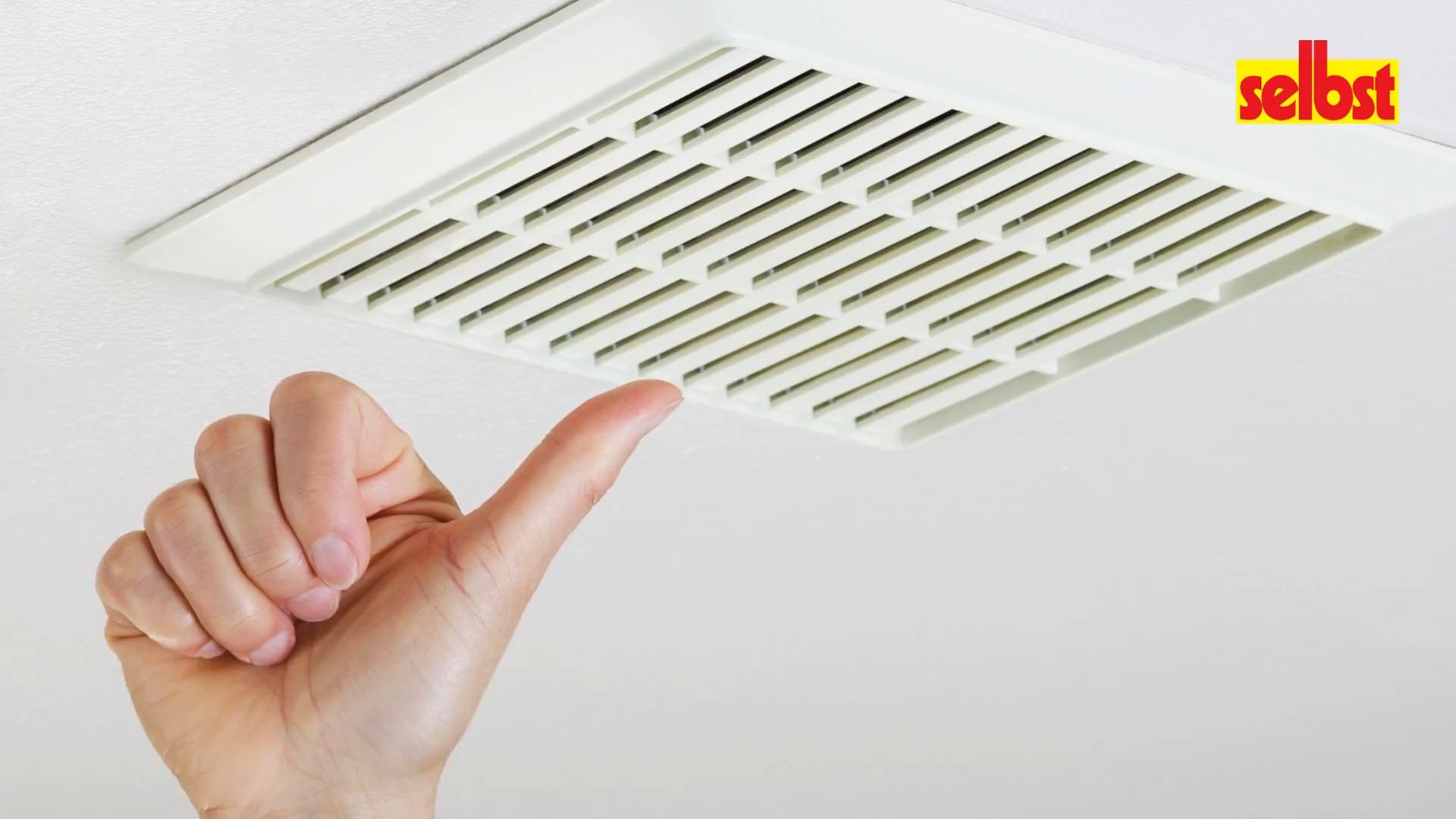 HG Power Badlüfter 100mm Mit Feuchtigkeitssensor - Leise Abluftventilator