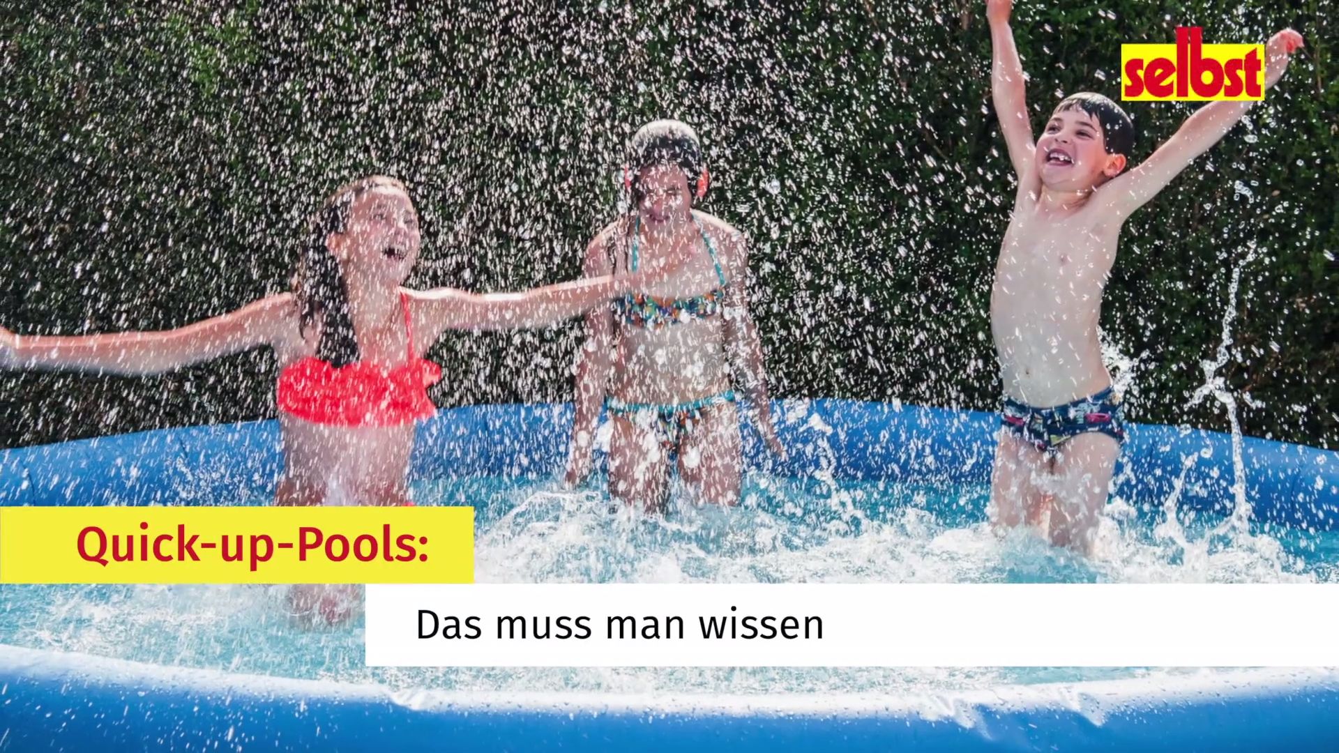 Einbau-Pool selber bauen | selbst.de