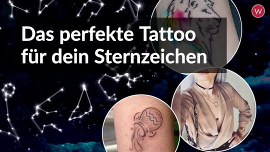 Sternzeichen wassermann frau tattoo